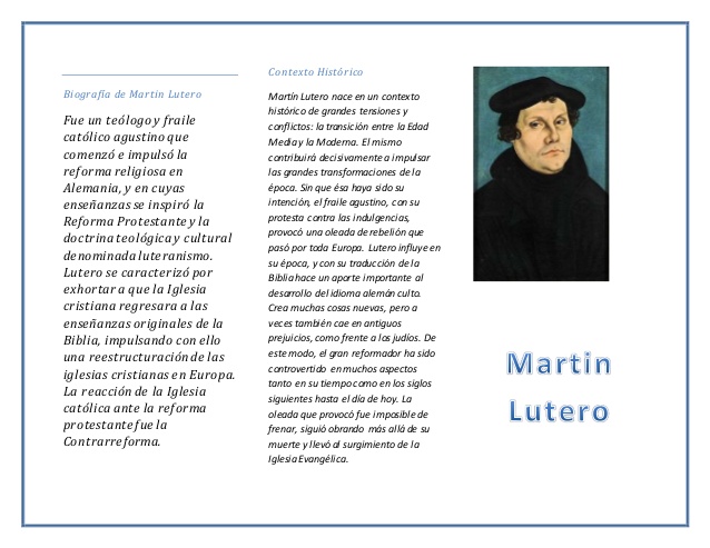 escritos de martin lutero